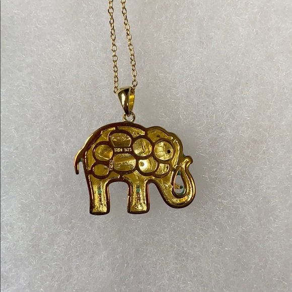 Elephant necklace (sterling silver) - Picture 4 of 4
